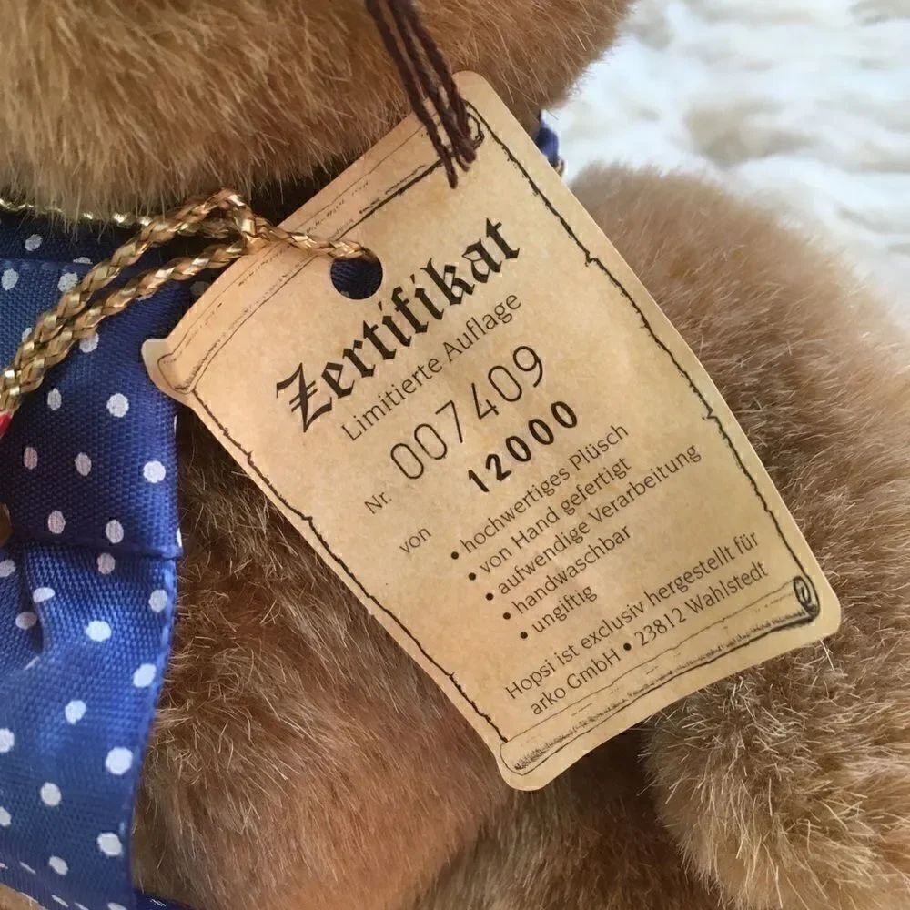 Limited Edition Vintage 90s Cuddly Easter Bunny - Picture 9 of 9